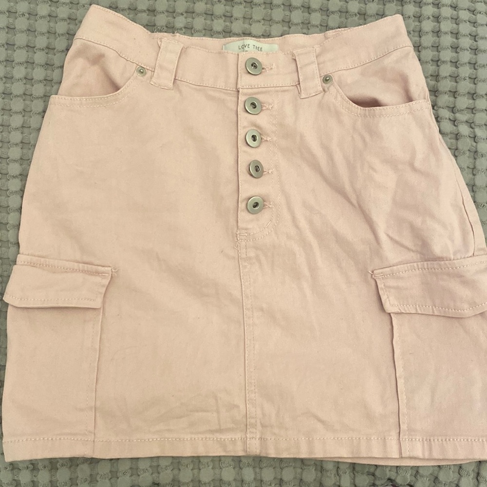 Love Tree Cargo Skirt
